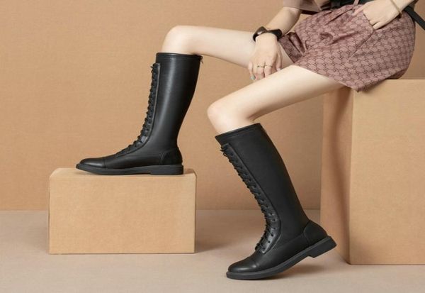 boots sianie tianie 2021 black soft pu woman039s riding equestrain laceup cross tied low heels women knee high size 33443086612
boots sianie tianie 2021 black soft pu woman039s riding equestrain laceup cross tied low heels women knee high size 33443086612