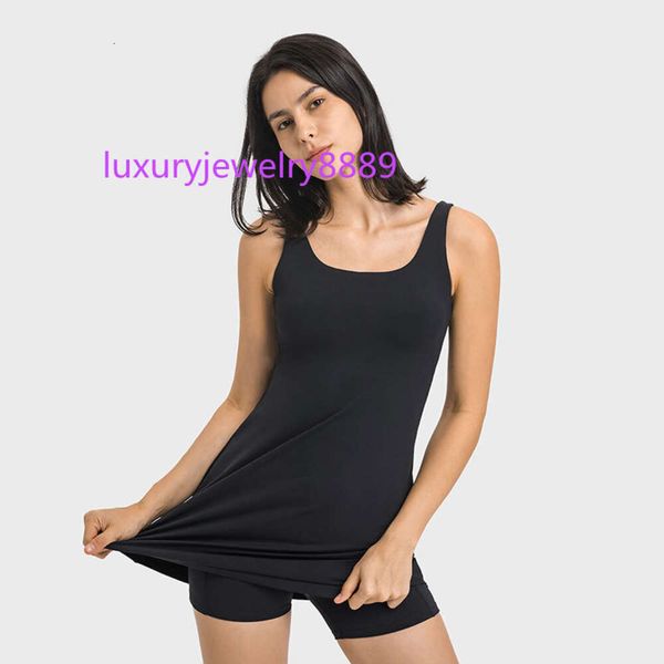 l-200 sweat-wicking breathable tennis skirt yoga clothes high elastic sports dress with removable cups soft slim fit skirts outdoor casual d, Gray
l-200 sweat-wicking breathable tennis skirt yoga clothes high elastic sports dress with removable cups soft slim fit skirts outdoor casual d, Gray