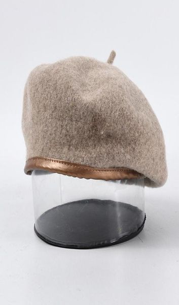 new fashion berets autumn winter pu leather edging wool brim lady beret hat for women men leisure painter pumpkin peaky blinders b1025814, Blue;gray
new fashion berets autumn winter pu leather edging wool brim lady beret hat for women men leisure painter pumpkin peaky blinders b1025814, Blue;gray