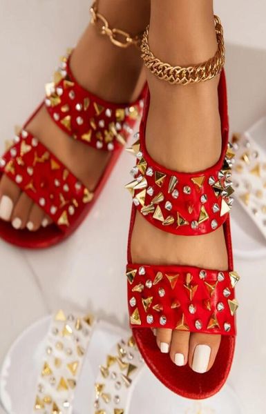 new pattern women rhinestone slippers rivet shoes woman punk flat slippers outdoor casual female beach slides ladies summer sandal5219443, Black
new pattern women rhinestone slippers rivet shoes woman punk flat slippers outdoor casual female beach slides ladies summer sandal5219443, Black