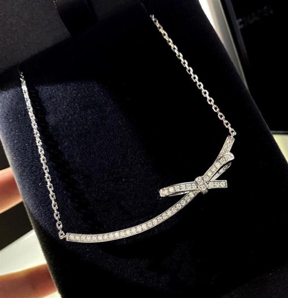 women necklace s925 silver bow necklace with 18k gold plated collar bone chain34859278554
women necklace s925 silver bow necklace with 18k gold plated collar bone chain34859278554