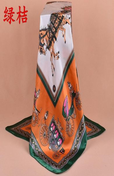 spring and autumn new 4 seasons fashion wild retro carriage 90 90com printed scarf large square scarf silk scarf8991608, Blue;gray
spring and autumn new 4 seasons fashion wild retro carriage 90 90com printed scarf large square scarf silk scarf8991608, Blue;gray