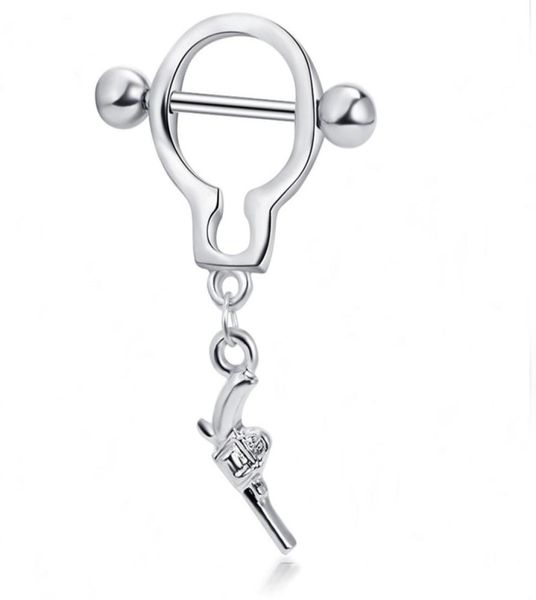 14g gun pendant nipple ring piercing jewellry 161666mm noinfection body jewelry barbells7880683, Silver
14g gun pendant nipple ring piercing jewellry 161666mm noinfection body jewelry barbells7880683, Silver