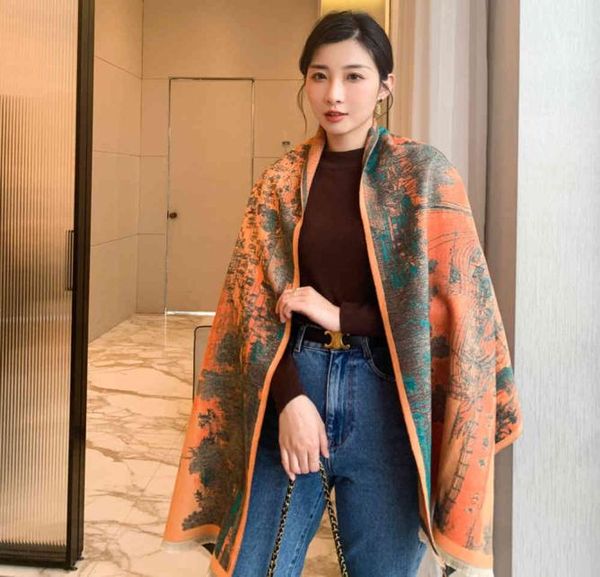 2022 autumn winter warm scarf women039s winter new imitation cashmere doublesided thickened shawl 9wh72987852, Blue;gray
2022 autumn winter warm scarf women039s winter new imitation cashmere doublesided thickened shawl 9wh72987852, Blue;gray