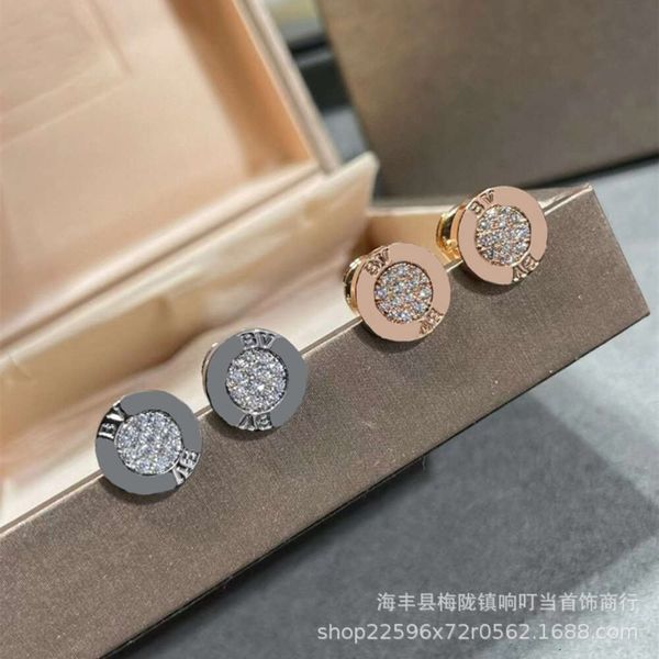 earrings designer bulgarl v gold high edition round cake earrings for women's new full diamond mini cake earrings 18k rose gold round l, Golden;silver
earrings designer bulgarl v gold high edition round cake earrings for women's new full diamond mini cake earrings 18k rose gold round l, Golden;silver