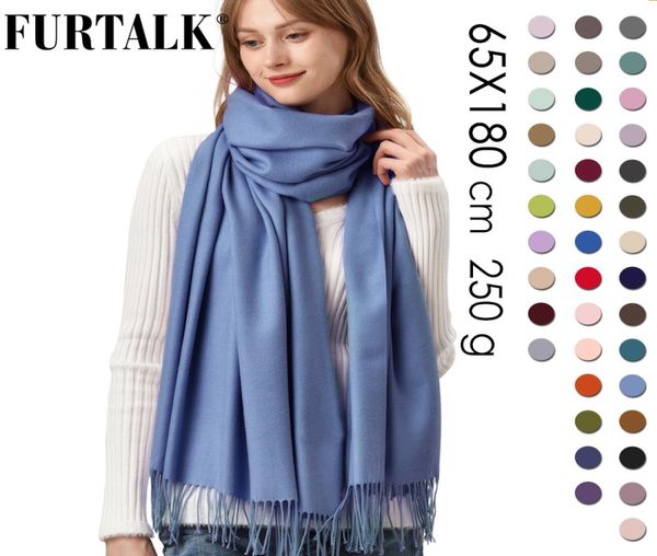 furtalk cashmere scarf women winter shawl pashmina shawl wraps soft warm blanket scarves foulard femme grey black khaki pink lj2012515215, Blue;gray
furtalk cashmere scarf women winter shawl pashmina shawl wraps soft warm blanket scarves foulard femme grey black khaki pink lj2012515215, Blue;gray