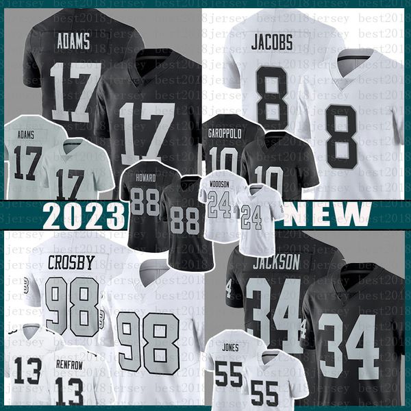 josh jacobs davante adams football jersey men maxx crosby las vega raideres jimmy garoppolo hunter renfrow bo jackson chandler jones o.j. ho, Black;red
josh jacobs davante adams football jersey men maxx crosby las vega raideres jimmy garoppolo hunter renfrow bo jackson chandler jones o.j. ho, Black;red