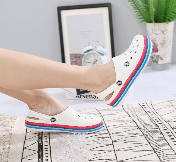 fashion beach slippers women s casual rainbow garden non-slip sandals slip on girl slides outdoor shoes9874247, Black
fashion beach slippers women s casual rainbow garden non-slip sandals slip on girl slides outdoor shoes9874247, Black