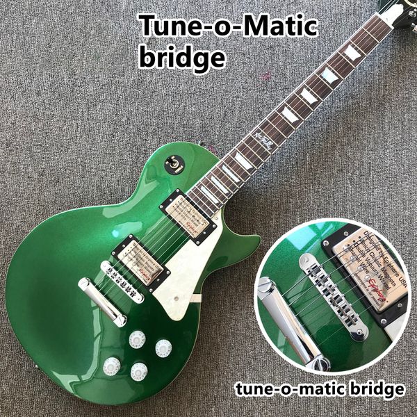 

custom shop, made in china, standard electric guitar,tune-o-matic bridge,chrome hardware,ing