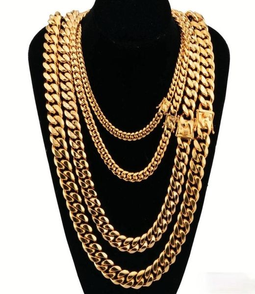 8mm 10mm 12mm 14mm 16mm necklaces miami cuban link chains stainless steel men 14k gold chains high polished punk curb175g5445491, Silver
8mm 10mm 12mm 14mm 16mm necklaces miami cuban link chains stainless steel men 14k gold chains high polished punk curb175g5445491, Silver