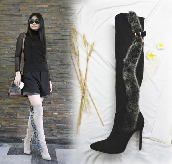 plus size 34 to 46 47 48 beige burgundy fur over the knee thigh high boots dersigner boots8658548, Black
plus size 34 to 46 47 48 beige burgundy fur over the knee thigh high boots dersigner boots8658548, Black