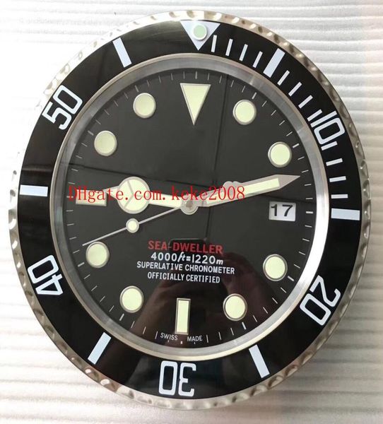 5 colors excellent classic series wall clock sea 126660 126600 116660 34cm x 5cm stainless steel quartz chronograph home decoratio2765340, Slivery;black
5 colors excellent classic series wall clock sea 126660 126600 116660 34cm x 5cm stainless steel quartz chronograph home decoratio2765340, Slivery;black