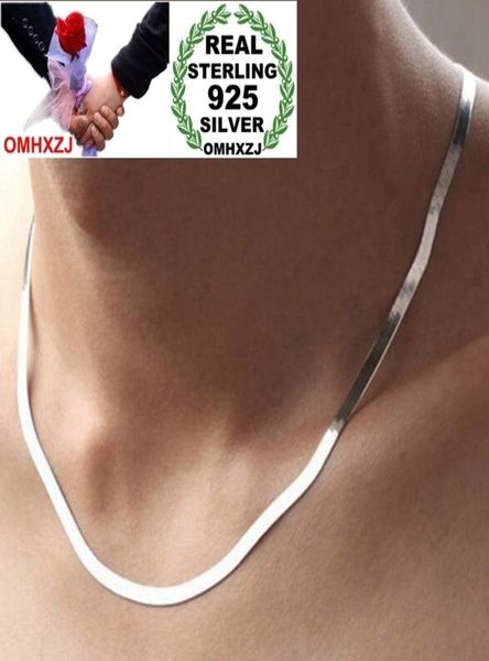 omhxzj wholesale fashion woman man 4.0mm platinum 925 sterling silver flat bone short chains necklaces couples gift nk072955072
omhxzj wholesale fashion woman man 4.0mm platinum 925 sterling silver flat bone short chains necklaces couples gift nk072955072
