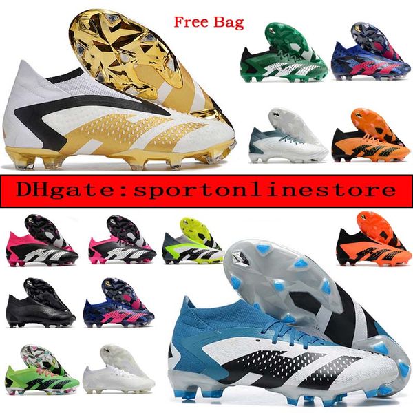 pre-sale gift bag mens football boots predator accuracy fg firm ground cleats predator accuracy.1 leather soccer shoes outdoor trainers bot, Black
pre-sale gift bag mens football boots predator accuracy fg firm ground cleats predator accuracy.1 leather soccer shoes outdoor trainers bot, Black