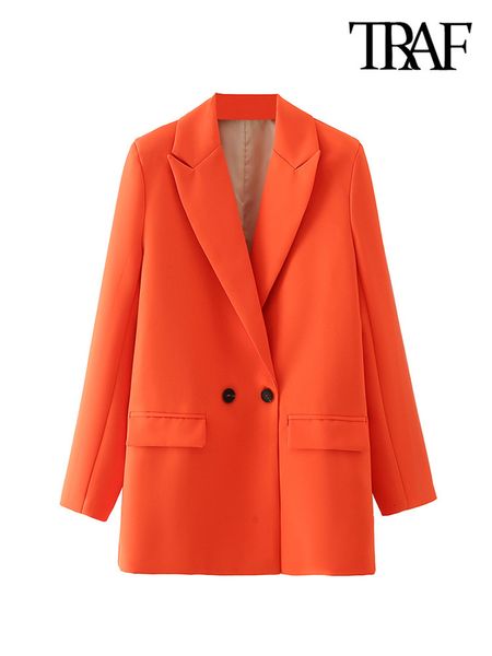 womens suits blazers blends traf women fashion double breasted officewear blazer coat vintage notched collar long sleeve female outerwear ch, White;black
womens suits blazers blends traf women fashion double breasted officewear blazer coat vintage notched collar long sleeve female outerwear ch, White;black