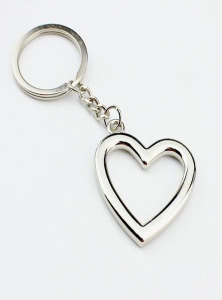 100pcslot new novelty zinc alloy heart shaped keychains metal keyrings for lovers 8661097, Silver
100pcslot new novelty zinc alloy heart shaped keychains metal keyrings for lovers 8661097, Silver