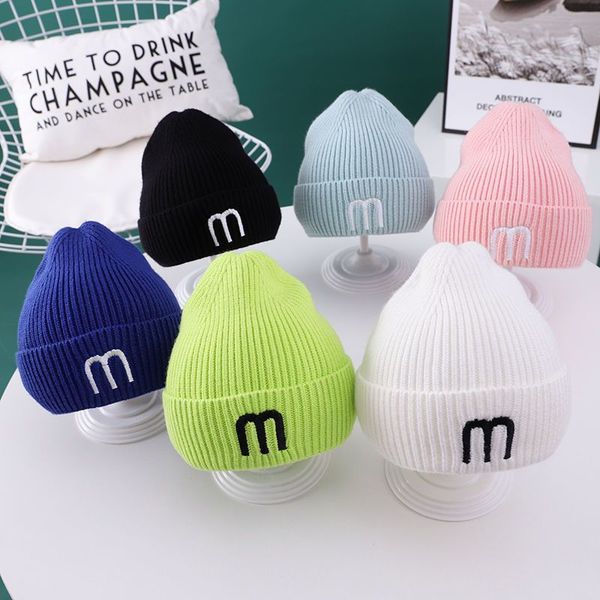 m647 new autumn winter infant baby kids knitted hat letter embroidery children skull caps beanies boys girls warm hats, Yellow
m647 new autumn winter infant baby kids knitted hat letter embroidery children skull caps beanies boys girls warm hats, Yellow