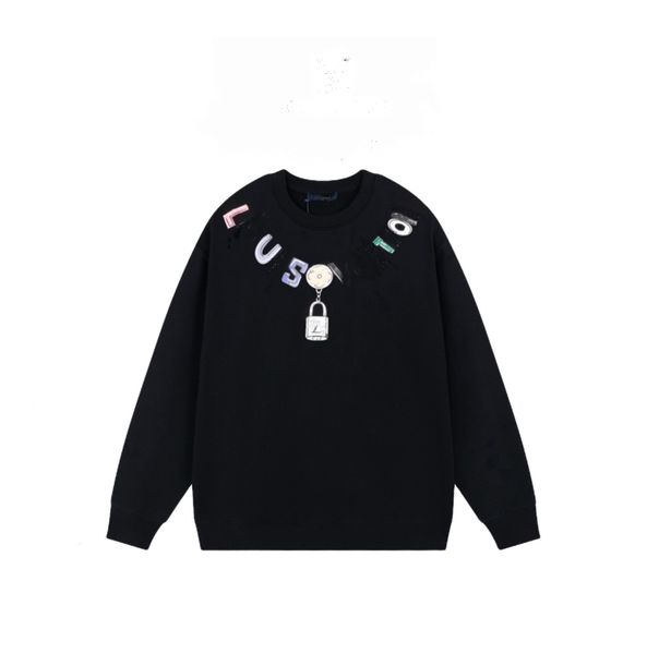 designer sweater louesvu men's and women's sweater loose long sleeve sweater heavyweight cotton letter sweater fashion street v, Black
designer sweater louesvu men's and women's sweater loose long sleeve sweater heavyweight cotton letter sweater fashion street v, Black