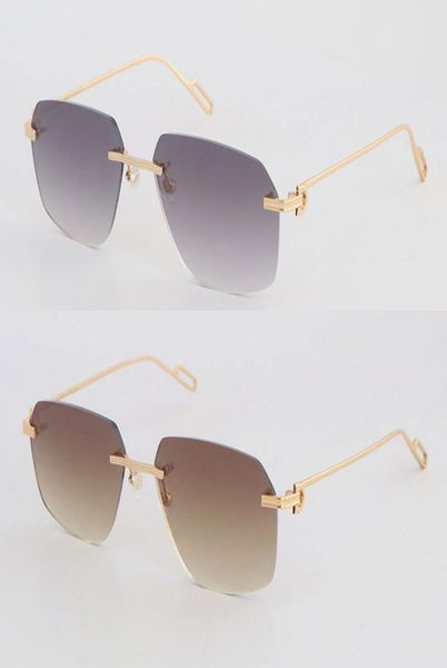 latest fashion metal large square rimless sunglasses women t01130 sun glasses men luxury protection driving fashion designer pairi3230657, White;black
latest fashion metal large square rimless sunglasses women t01130 sun glasses men luxury protection driving fashion designer pairi3230657, White;black