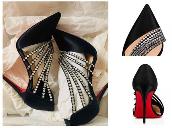 grade crystal shoes bridal luxury rhinestone black wedding shoes with flower genuine leather banquet party sandals with box6980564
grade crystal shoes bridal luxury rhinestone black wedding shoes with flower genuine leather banquet party sandals with box6980564