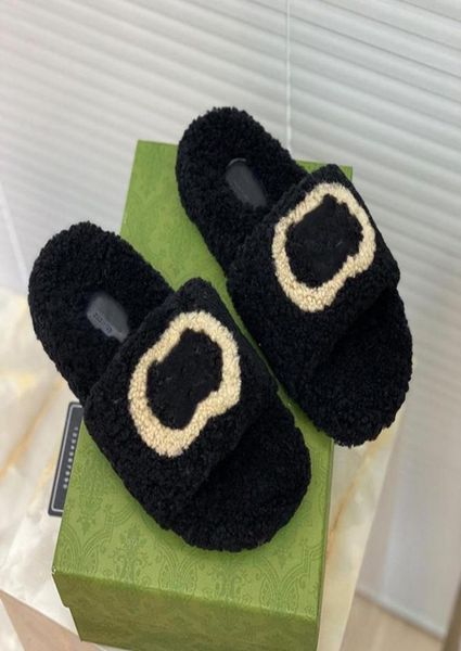 fur slippers slide sandal wool designer thick bottom fashion apartment flat slipper winter mullers size 3539 s24181178448, Black
fur slippers slide sandal wool designer thick bottom fashion apartment flat slipper winter mullers size 3539 s24181178448, Black