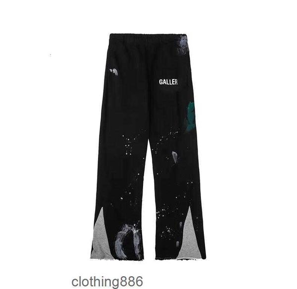 designer men's pants galleryes depts multi panel flared women sports loose high street casual sweatpants vintage trousers bpzi, Black
designer men's pants galleryes depts multi panel flared women sports loose high street casual sweatpants vintage trousers bpzi, Black