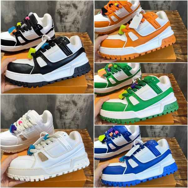 trainer maxi sneakers designer men women plate-forme buckle leather sneaker board shoes fashion outdoors platform bread shoes size 35-45 tra, Black
trainer maxi sneakers designer men women plate-forme buckle leather sneaker board shoes fashion outdoors platform bread shoes size 35-45 tra, Black