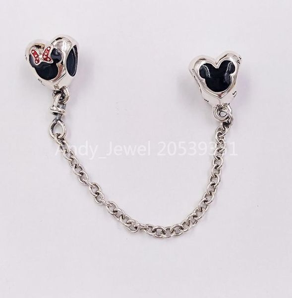 andy jewel authentic 925 sterling silver beads miky heart safety chain charms fits european style jewelry bracelets & necklace9137126, Black
andy jewel authentic 925 sterling silver beads miky heart safety chain charms fits european style jewelry bracelets & necklace9137126, Black