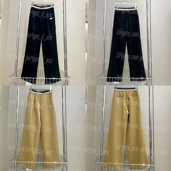 high rise women pants letter webbing design trourse wide leg suit pants, Black
high rise women pants letter webbing design trourse wide leg suit pants, Black