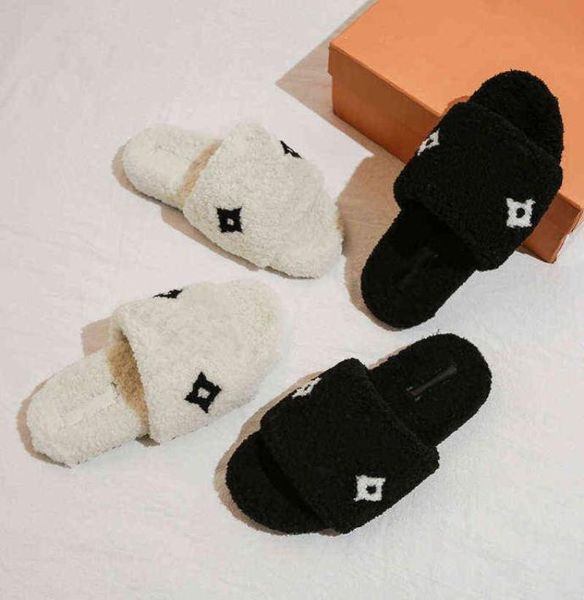 2022 new designers winter luxurys women wool slippers fur fluffy furry warm letters sandals comfortable embroidery flip flop size 8891952, Black
2022 new designers winter luxurys women wool slippers fur fluffy furry warm letters sandals comfortable embroidery flip flop size 8891952, Black