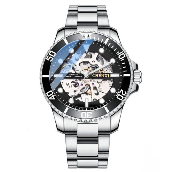 wristwatches mechanical watch for men hollow out fully automatic mens stainless steel strap fashionable waterproof luminous 230905, Slivery;brown
wristwatches mechanical watch for men hollow out fully automatic mens stainless steel strap fashionable waterproof luminous 230905, Slivery;brown