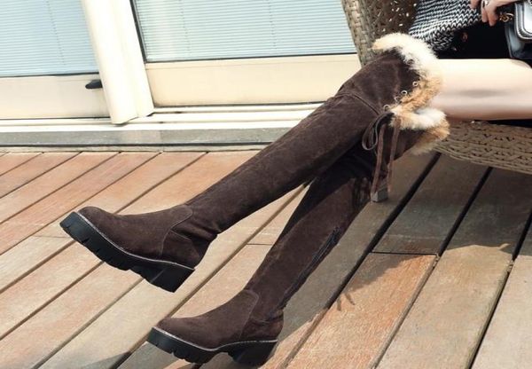 size 34 to 43 brown coffee thick fur boots women over the knee thigh high boots luxury designer boots6792280, Black
size 34 to 43 brown coffee thick fur boots women over the knee thigh high boots luxury designer boots6792280, Black
