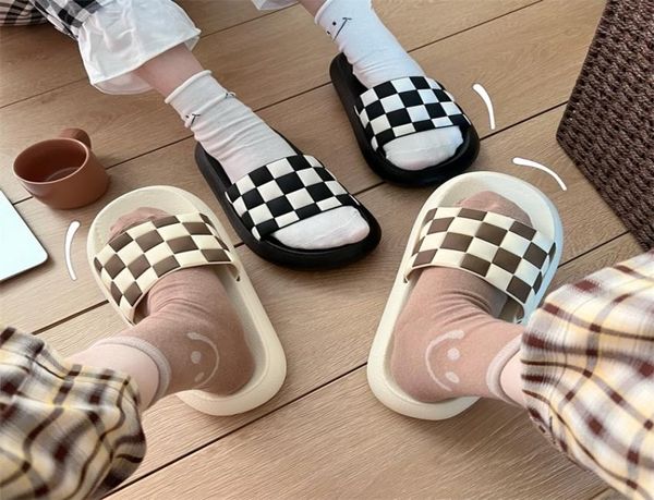 summer women flip flops men039s slippers sandals antislip checkerboard outdoor thick platform beach slides couple ladies shoes7795617, Black
summer women flip flops men039s slippers sandals antislip checkerboard outdoor thick platform beach slides couple ladies shoes7795617, Black