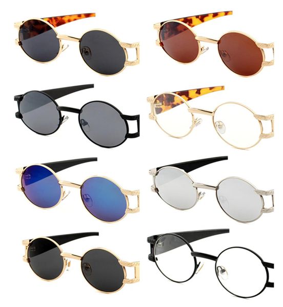 fashion metal retro luxury sunglasses men women brand designer sun glasses uv protection round eyewear5387943, White;black
fashion metal retro luxury sunglasses men women brand designer sun glasses uv protection round eyewear5387943, White;black