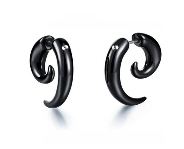 stud punk black spiral earring for men women hiphop jewelry brinco masculino kpop kolczyki accessories whole7538072, Golden;silver
stud punk black spiral earring for men women hiphop jewelry brinco masculino kpop kolczyki accessories whole7538072, Golden;silver