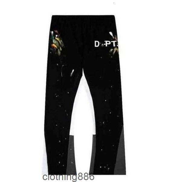 23ss galleries sweatpants dept pants speckled letter print men's pants couple loose pants versatile casual pants straight dw, Black
23ss galleries sweatpants dept pants speckled letter print men's pants couple loose pants versatile casual pants straight dw, Black