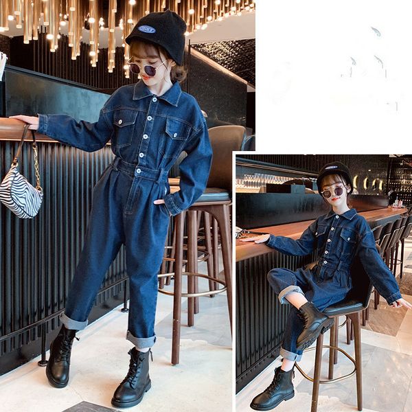 overalls girl denim casual turndown collar kids romper long sleeve teens girls jumpsuit spring autumn children clothes outfits 230905, Blue
overalls girl denim casual turndown collar kids romper long sleeve teens girls jumpsuit spring autumn children clothes outfits 230905, Blue