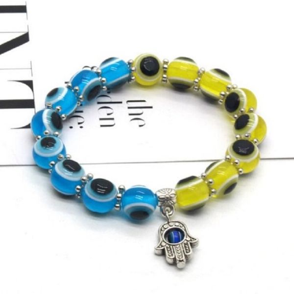 creative colorful devil's eye beaded bracelet jewelry men women fatima's hand bracelets jewelry gift in bulk, Black
creative colorful devil's eye beaded bracelet jewelry men women fatima's hand bracelets jewelry gift in bulk, Black