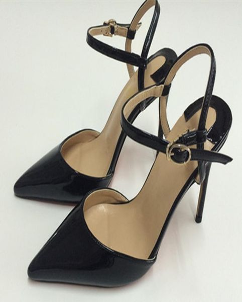 patent leather pointed toe high heels shoes woman slingback pumps ladies buckle strap party wedding stilettos shoes4586269, Black
patent leather pointed toe high heels shoes woman slingback pumps ladies buckle strap party wedding stilettos shoes4586269, Black