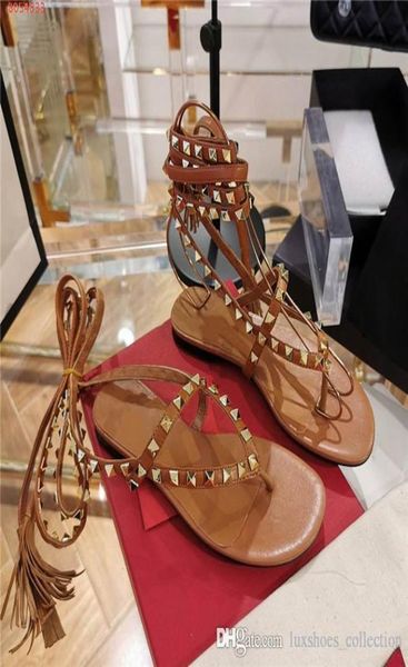 womens classic calf leather rivet toe sandals black brown tassel bandage flat sandals slippers9963285
womens classic calf leather rivet toe sandals black brown tassel bandage flat sandals slippers9963285