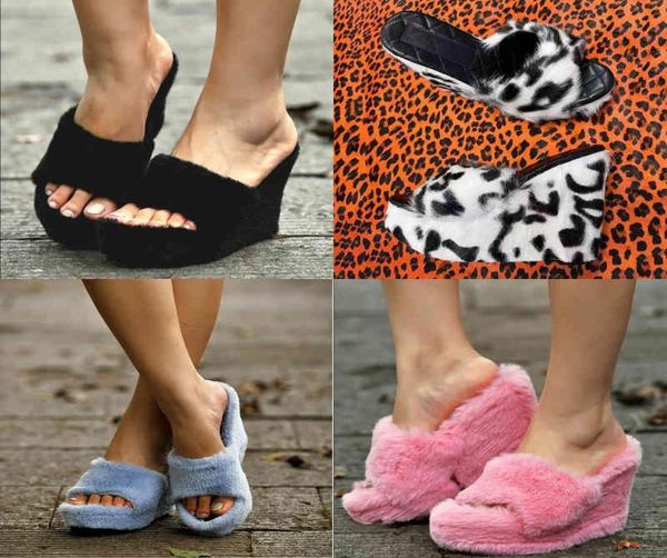 slippers merk vrouwen moderne slippers 95 cm hakken schoenen korte pluche muilezels hak sandalen zomer wedge slip op slides 9955300, Black
slippers merk vrouwen moderne slippers 95 cm hakken schoenen korte pluche muilezels hak sandalen zomer wedge slip op slides 9955300, Black