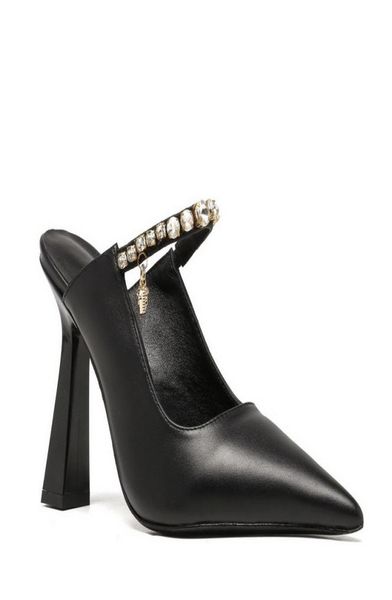 womens heels fashion ladies dress shoes black genuine leather with rhinestone slingback italian shoe women pointed toe5563307
womens heels fashion ladies dress shoes black genuine leather with rhinestone slingback italian shoe women pointed toe5563307
