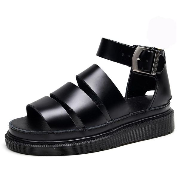 new real leather women opentoed roman designer sandals black martin flat heel casual sandals summer shoes with buckle size 35442148964
new real leather women opentoed roman designer sandals black martin flat heel casual sandals summer shoes with buckle size 35442148964