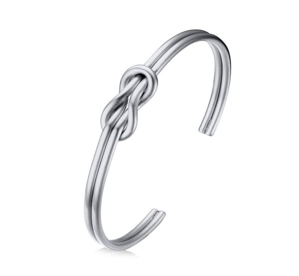 stainless steel love knot cuff bangle friendship gift silver gold black8536960, Golden;silver
stainless steel love knot cuff bangle friendship gift silver gold black8536960, Golden;silver