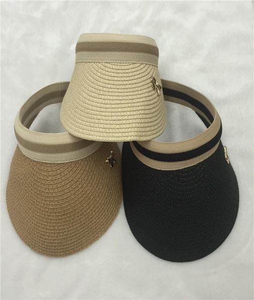 whole2016 new striped summer paper straw visors for women sun visor cap tennis bowknot ladies sun hats black beige1617966, Blue;gray
whole2016 new striped summer paper straw visors for women sun visor cap tennis bowknot ladies sun hats black beige1617966, Blue;gray