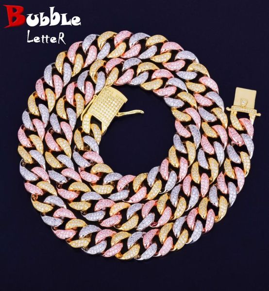 12mm mixed color icedout baguette cuban chain necklace rose gold color material copper full cubic zircon hip hop rock street3153591, Silver
12mm mixed color icedout baguette cuban chain necklace rose gold color material copper full cubic zircon hip hop rock street3153591, Silver