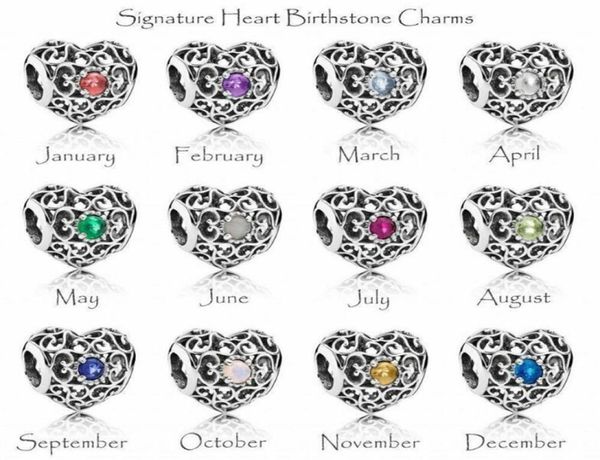 designer s925 sterling silver signature heart birthstone bracelet charm beads fit for european bracelet diy bead charms7409460, Black
designer s925 sterling silver signature heart birthstone bracelet charm beads fit for european bracelet diy bead charms7409460, Black