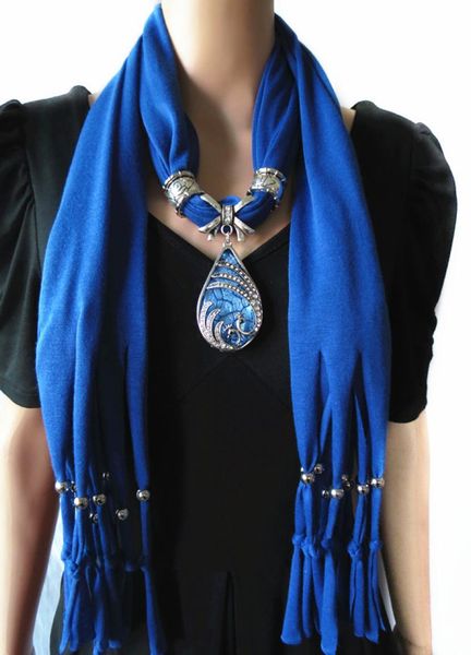 women drop alloy resin pendant scarf jewelry beads necklace charm scarves new design 10 colors9497970, Blue;gray
women drop alloy resin pendant scarf jewelry beads necklace charm scarves new design 10 colors9497970, Blue;gray