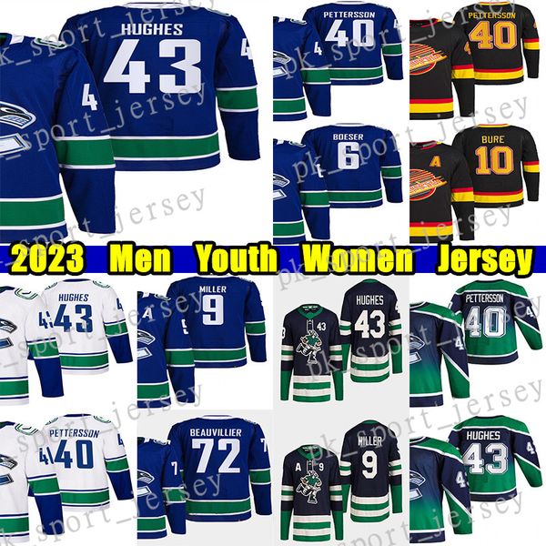 #43 quinn hughes reverse retro hockey jersey #40 elias pettersson brock boeser thatcher demko nils aman alexander mogilny trevor linden j.t., Black;red
#43 quinn hughes reverse retro hockey jersey #40 elias pettersson brock boeser thatcher demko nils aman alexander mogilny trevor linden j.t., Black;red
