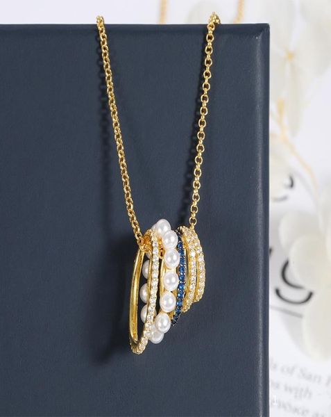 new multiring necklace pearl zircon clavicle chain simple personality golden couple lovers pendant necklace zk407357470, Silver
new multiring necklace pearl zircon clavicle chain simple personality golden couple lovers pendant necklace zk407357470, Silver